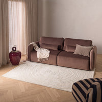 Teppe Sora – ull / krem / 190x290 cm