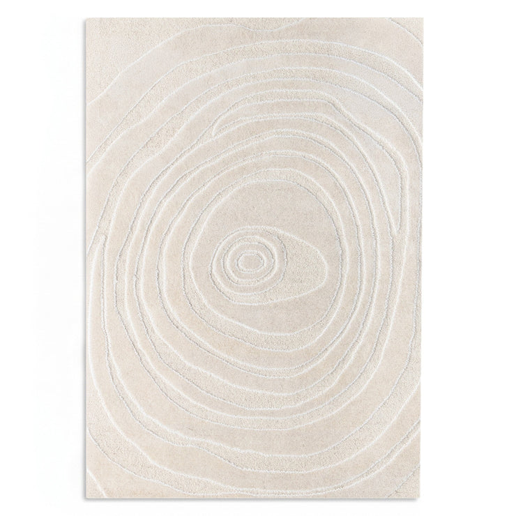 Teppe Sora – ull / krem / 190x290 cm