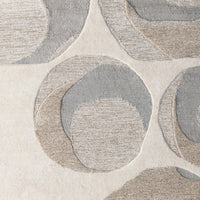 Teppe Yuki – ull / krem/grå / 120x180 cm