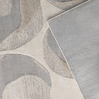 Teppe Yuki – ull / krem/grå / 120x180 cm