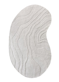 Teppe Mila – ull / krem / 160x230 cm