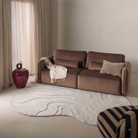 Teppe Mila – ull / krem / 190x290 cm