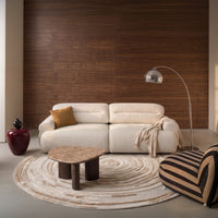Teppe Noa – ull / beige/krem / 150 cm