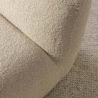 Svingstol Mikado – bouclé / lys beige