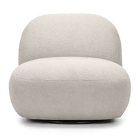 Svingstol Mikado – bouclé / lys beige