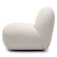 Svingstol Mikado – bouclé / lys beige