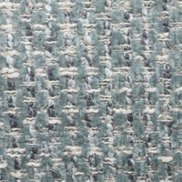 Lenestol Dolce – valnøtt / blå-beige