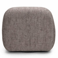 Lenestol Giorgia – sjokolade / beige / svingfot