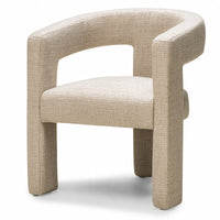 Lenestol Lory – lys beige