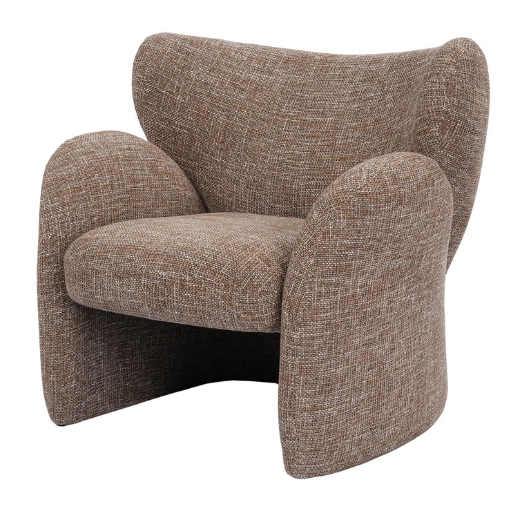 Lenestol Lotus – brun og beige