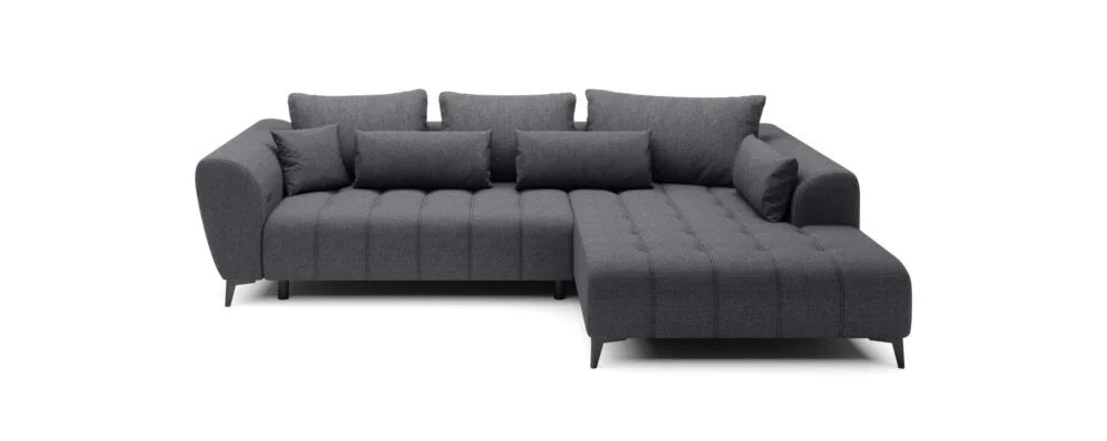Hjørnesofa Garay 287x220cm. (med elektrisk skyvedel)