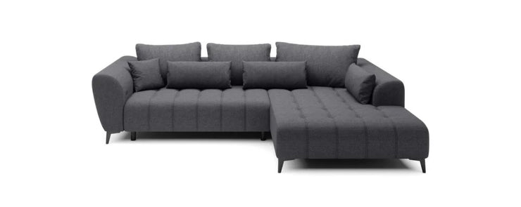 Hjørnesofa Garay 287x220cm. (med elektrisk skyvedel)