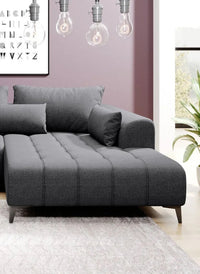 Hjørnesofa Garay 287x220cm. (med elektrisk skyvedel)