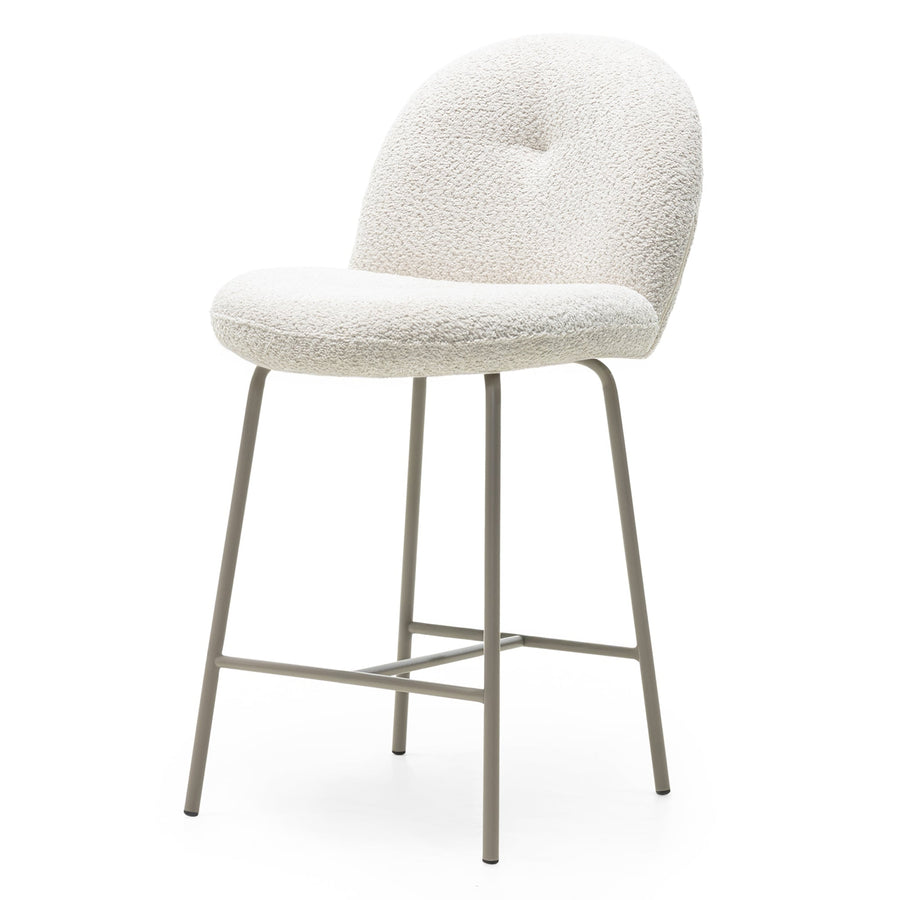 Barstol FIORI Beige Bouclé