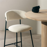 BARSTOOL FRESNO UDC23054 UF995-01 creamy/black