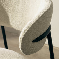 BARSTOOL FRESNO UDC23054 UF995-01 creamy/black