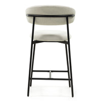 BARSTOOL FRESNO UDC23054 UF995-01 creamy/black