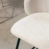 Barstol DALY-02 LARISA Beige/Svart