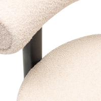 Barstol PEDRO Beige / Metallben