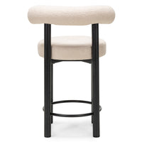 Barstol PEDRO Beige / Metallben