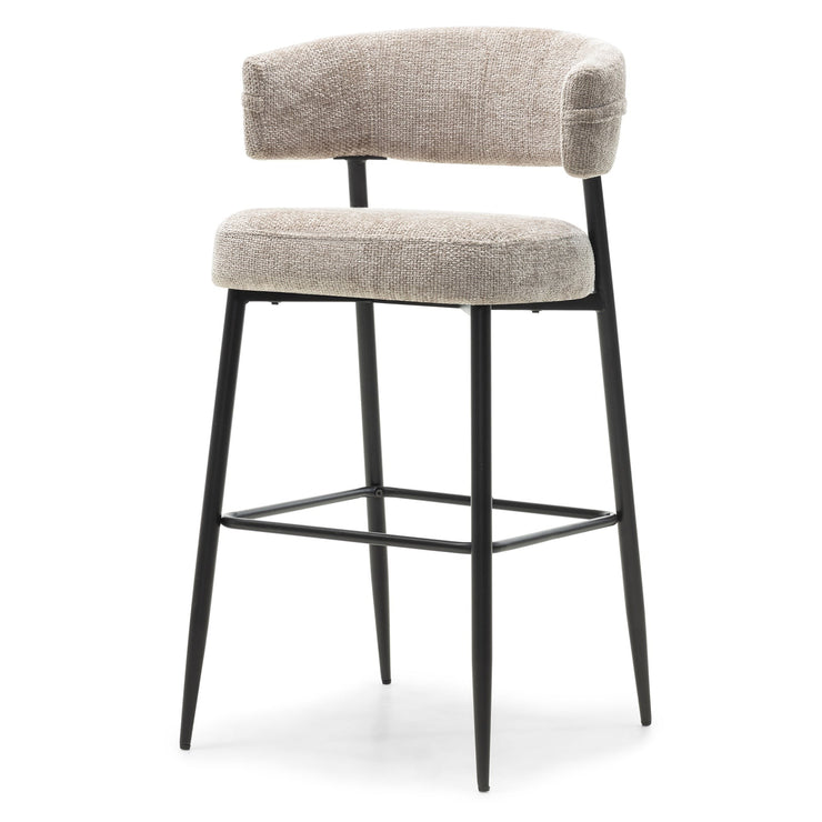 Barkrakk Rosario – beige / svarte ben (sett med 2 stk.)
