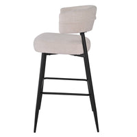 ROSARIO DX-2535H barkrakk – Elegant komfort i kremfarget stoff (FABB HAGA 23)