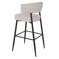 ROSARIO DX-2535H barkrakk – Elegant komfort i kremfarget stoff (FABB HAGA 23)