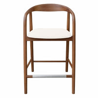 Ludvika 2.0 Barkrakk– Teaktre & Cream Anti-Stain Stoff