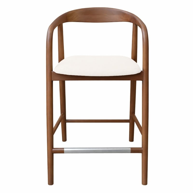 Ludvika 2.0 Barkrakk– Teaktre & Cream Anti-Stain Stoff
