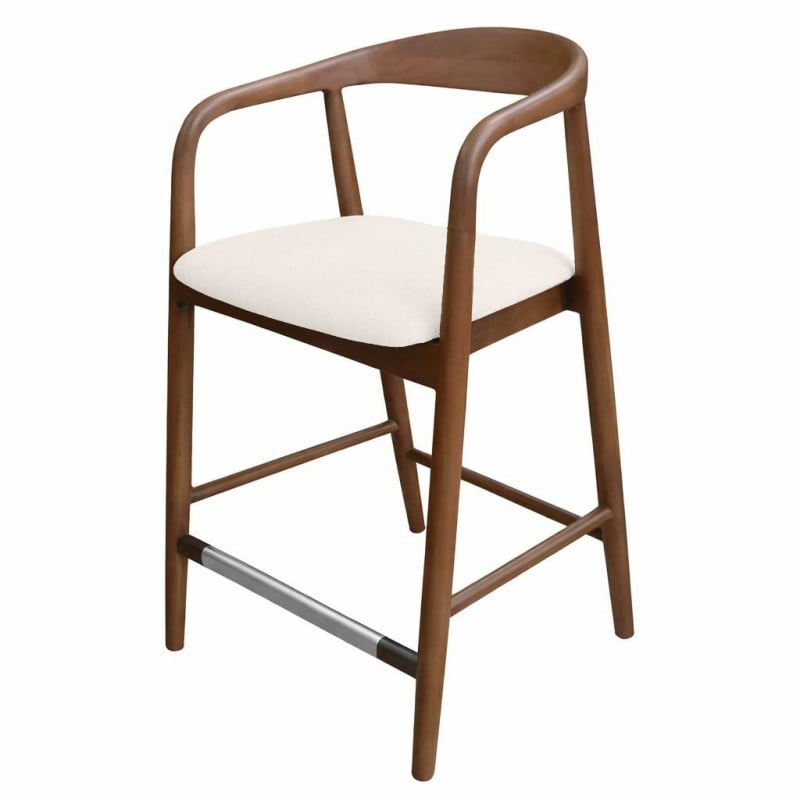 Ludvika 2.0 Barkrakk– Teaktre & Cream Anti-Stain Stoff