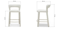 Barkrakk Esme – beige / krem (sett med 2 stk.)