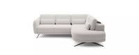 Ilusio L 248 × 205 cm – Elektrisk regulerbar hjørnesofa med kubistisk design