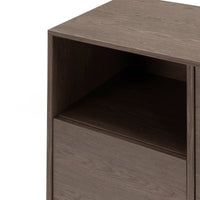Kanso Kommode 181 x 45,5 x 84,5 cm – Baltic Storm Oak med Oppbevaring