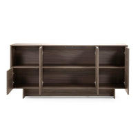 Kanso Kommode 181 x 45,5 x 84,5 cm – Baltic Storm Oak med Oppbevaring
