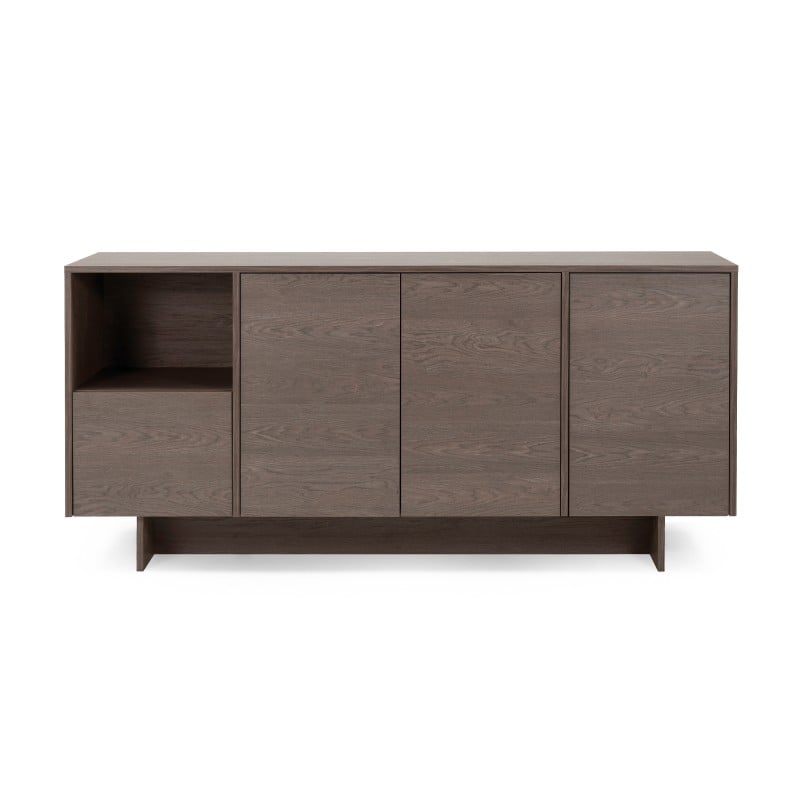 Kanso Kommode 181 x 45,5 x 84,5 cm – Baltic Storm Oak med Oppbevaring
