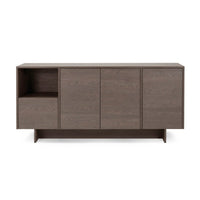 Kanso Kommode 181 x 45,5 x 84,5 cm – Baltic Storm Oak med Oppbevaring