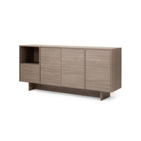 Kanso Kommode 181 x 45,5 x 84,5 cm – Pearl Oak med Oppbevaring