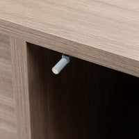 Kanso Kommode 181 x 45,5 x 84,5 cm – Pearl Oak med Oppbevaring