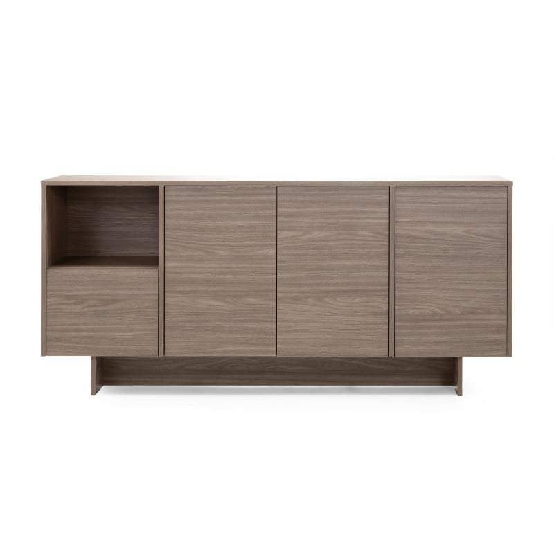 Kanso Kommode 181 x 45,5 x 84,5 cm – Pearl Oak med Oppbevaring