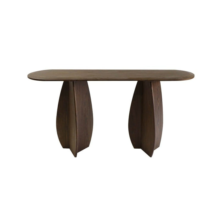 Noku Konsollbord / Skrivebord 150 x 40 cm – Mørk Valnøtt Finér