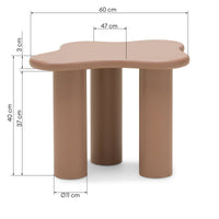 Sofabord – mokka / 60 cm