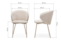 Spisestol ADRANO Lys Beige