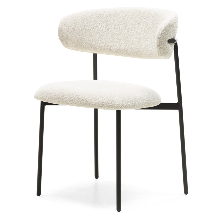 Spisestol FRESNO Krem/Svart