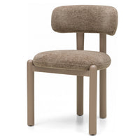 Spisestol Lana – brun / beige ben (sett med 2 stk.)