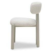 Spisestol Lana – krem beige / krem ben (sett med 2 stk.)