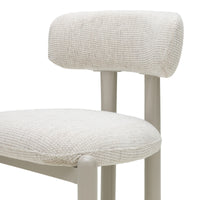 Spisestol Lana – krem beige / krem ben (sett med 2 stk.)