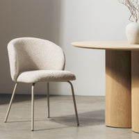 Spisestol LARISA Beige/Lys Beige