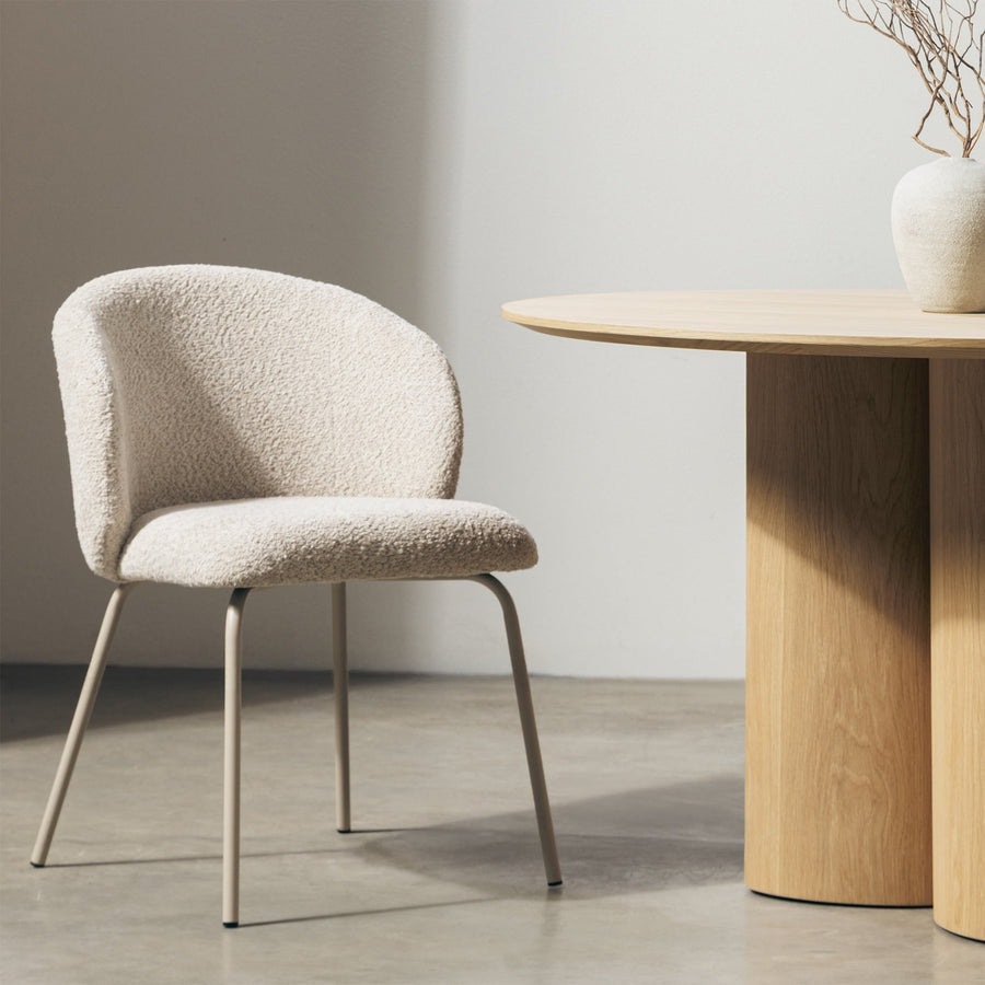 Spisestol LARISA Beige/Lys Beige