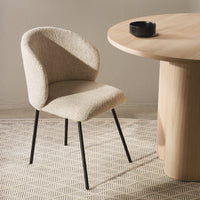 Spisestol LARISA Beige/Svart