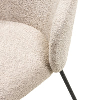Spisestol LARISA Beige/Svart